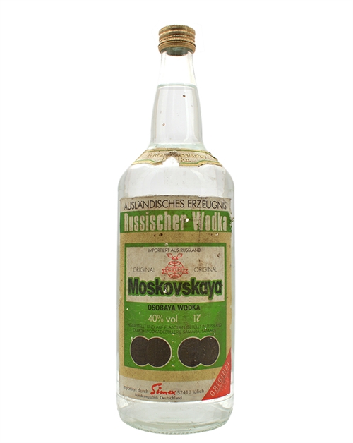Moskovskaya Original Old Version Russisk Osobaya Vodka 100 cl 40%