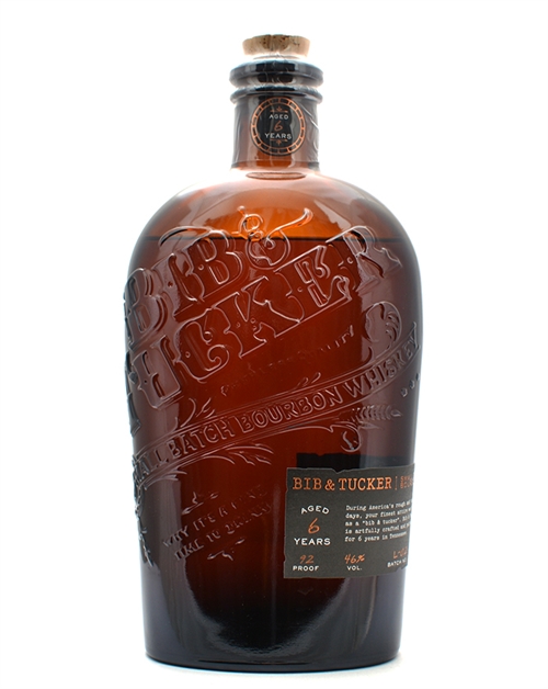 Bib & Tucker 6 år Small Batch Bourbon 92 proof Kentucky Straight Bourbon Whiskey 70 cl 46%