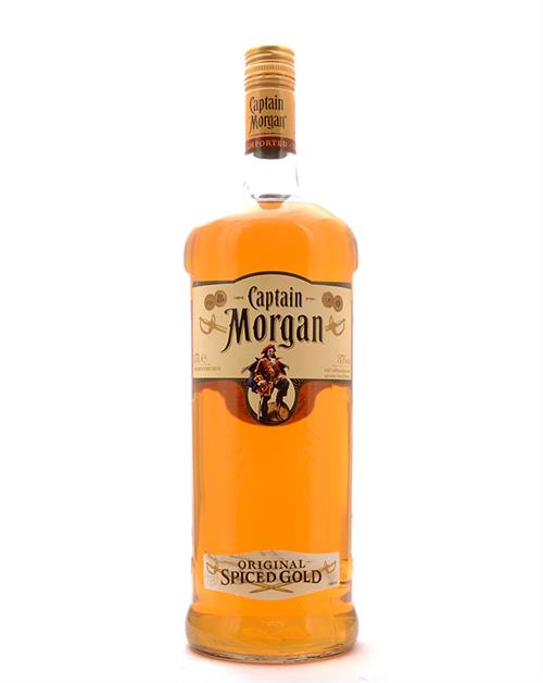Captain Morgan WHITE LABEL Original Spiced Gold Jamaica Rom 150 cl 35%