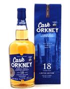 Cask Orkney 18 years old Dewar Rattray Limited Edition Single Orkney Malt Whisky 70 cl 46%