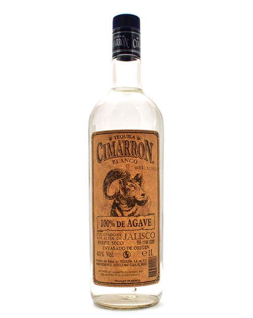 Cimarron Blanco Mexicansk Tequila 100 cl 40%