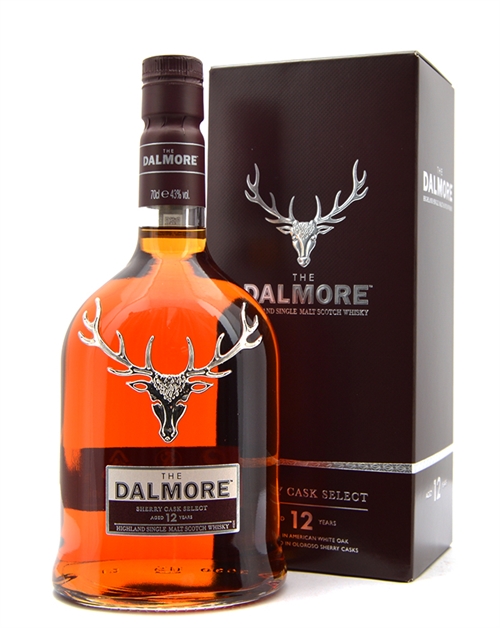 Dalmore 12 år Sherry Cask Select Highland Single Malt Scotch Whisky 70 cl 43%