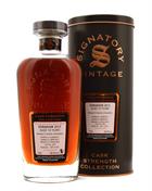 Edradour 2012/2022 Signatory Vintage 10 years Sherry Butt Single Highland Malt Scotch Whisky 58,9%.