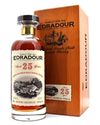 Edradour 25 år Batch No. 1 Highland Single Malt Scotch Whisky 70 cl 54,6%