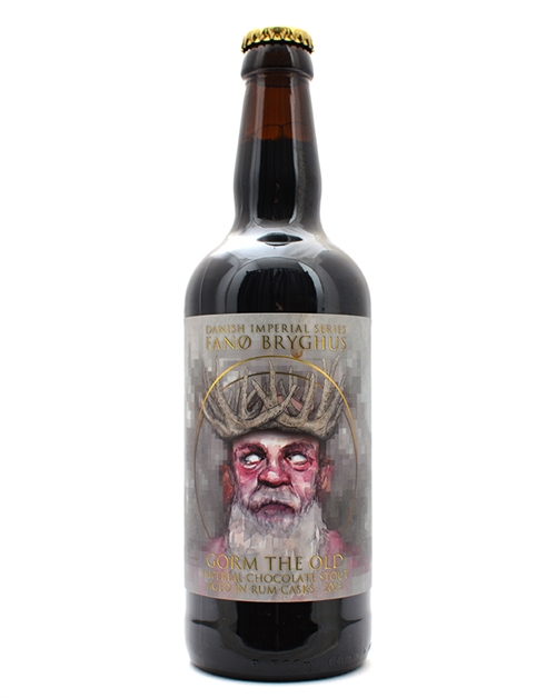 Fanø Bryghus Gorm The Old 2023 Aged in Rum Casks Imperial Chocolate Stout 50 cl 12,5%