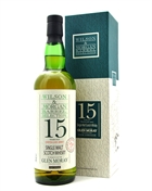 Glen Moray 2007/2022 Wilson & Morgan 15 år Single Malt Scotch Whisky 70 cl 57,9%