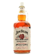Jim Beam WHITE LABEL Old Version 1 Sour Mash Kentucky Straight Bourbon Whiskey 175 cl 40%