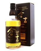 Kurayoshi 18 år Pure Malt Japansk Matsui Whisky 70 cl 50%