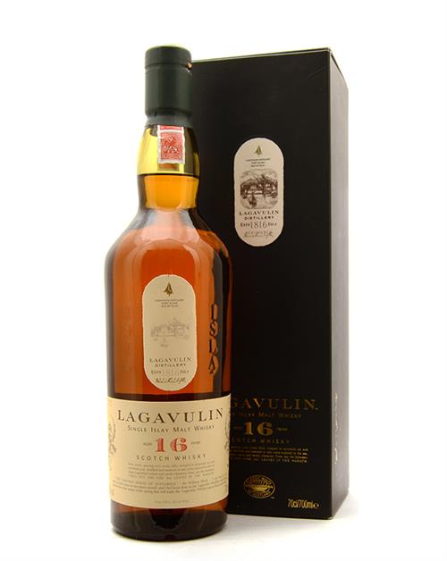 Lagavulin 16 år Single Islay Malt Whisky 43%