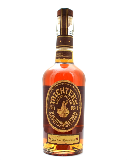 Michters US 1 Limited Release Toasted Barrel Finish Kentucky Sour Mash Whiskey 70 cl 43%