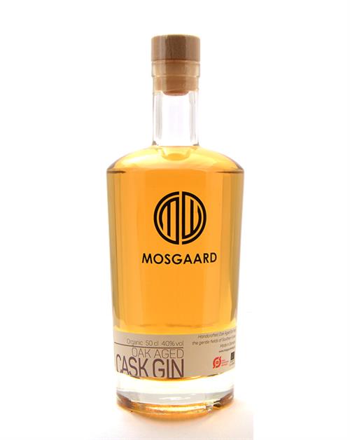 Mosgaard Oak Aged Cask Premium Dansk Økologisk Gin 50 cl 40%