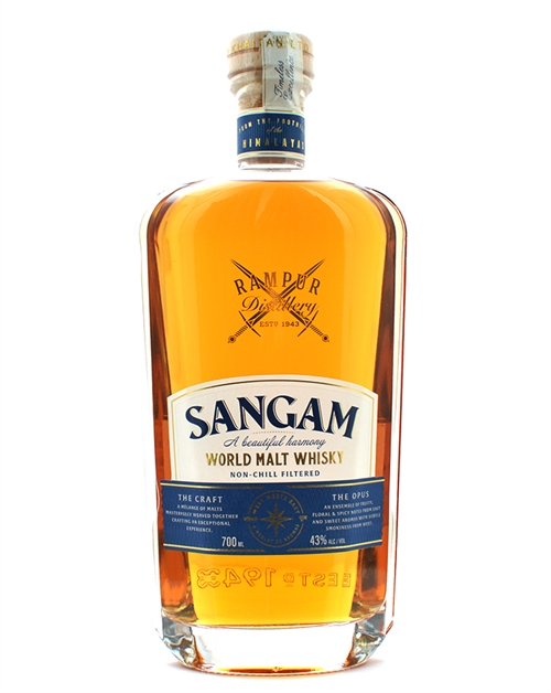 Rampur Sangam World Malt Whisky 70 cl 43%