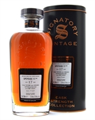 Speyside 17 (M) 2005/2023 Cask 3 Signatory Vintage 17 år Speyside Single Malt Scotch Whisky 57,6%