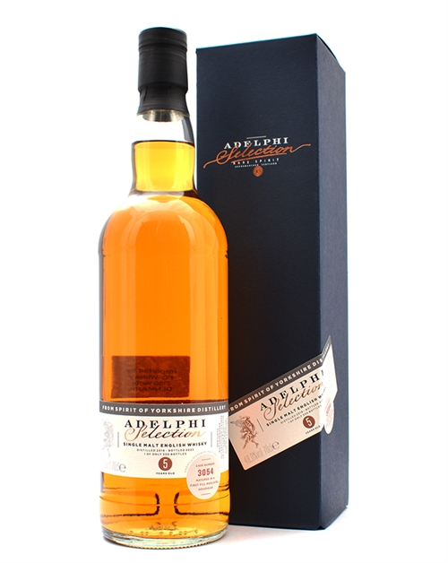 Spirit of Yorkshire 2018/2023 Adelphi Selection 5 år Single Malt English Whisky 70 cl 48%