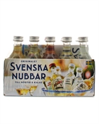 Svenska Nubbar Miniature Gavesæt Snaps 10x5 cl 38,8%