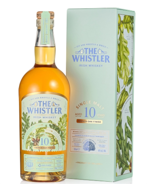 The Whistler 10 yr French Oak Finish Boann Distillery Single Malt Irish Whiskey Irsk
