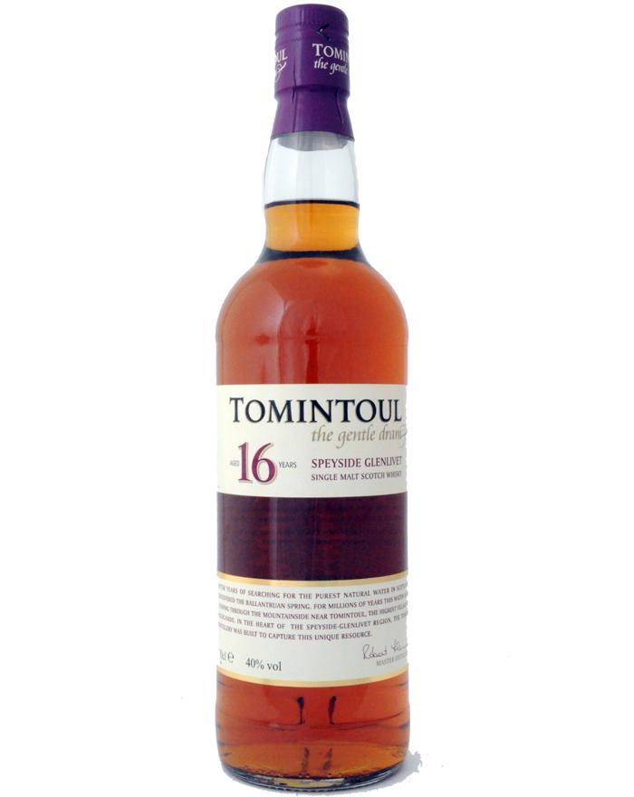 Tomintoul 16 år Single Speyside Malt Whisky 40