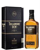 Tullamore Dew Trilogy 15 years old Triple Distilled Irish Single Blend Whiskey 70 cl 40%