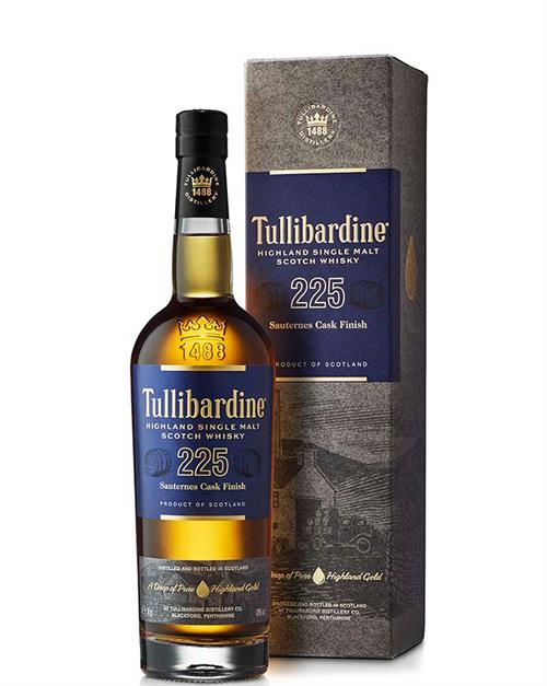 Tullibardine 225 Sauternes Finish Single Highland Malt Whisky 70 cl 43%