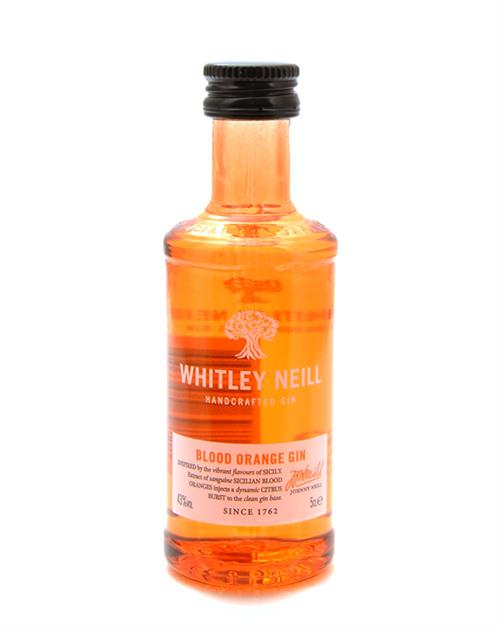 Whitley Neill Miniature Blood Orange Handcrafted Gin 5 cl 43%