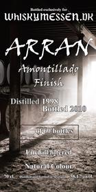 Arran Amontillado 1998/2010 Batch 2 Single Island malt whisky 58,1%