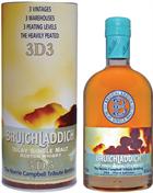 Bruichladdich 3D 3 "The Norrie Campbell Tribute Bottling"  Single Islay Malt Whisky 46%