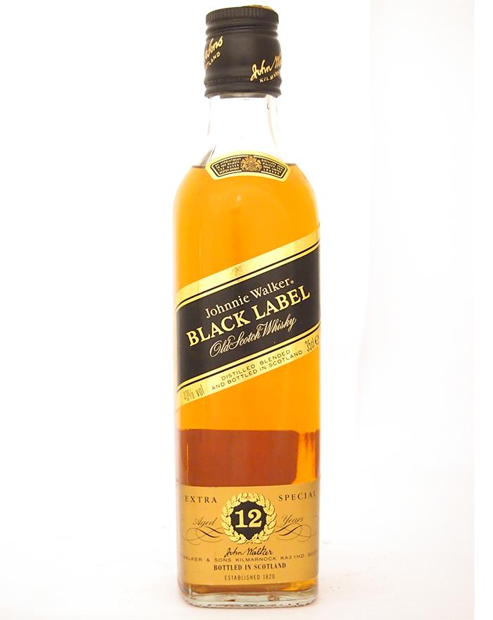 Johnnie Walker Black Label 12 år 35 cl Blended whisky 40%