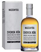 Mackmyra Svensk Rök Svensk Single Malt Whisky indeholder 70 centiliter med 46,1 procent alkohol