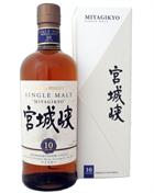 Nikka Miyagikyo 10 år (Sendai) Single Malt Japanese Whisky 70 cl 45%