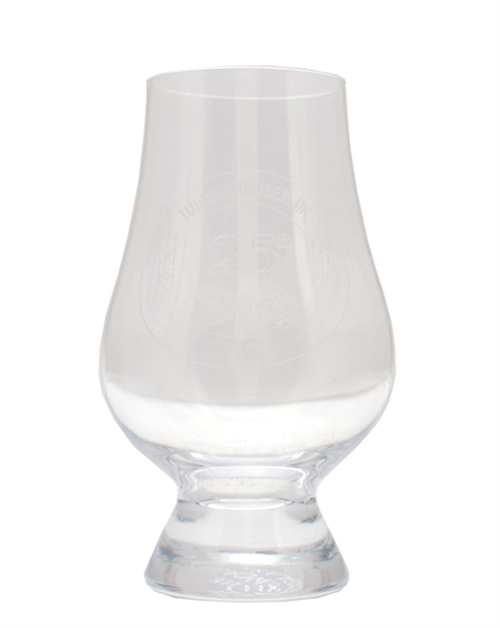1 stk. Glencairn Whiskyglas m. 25th Whiskymessen.dk logo