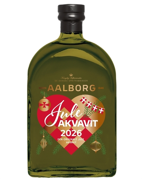 Aalborg Juleakvavit 2026 Dansk Akvavit 70 cl 47%