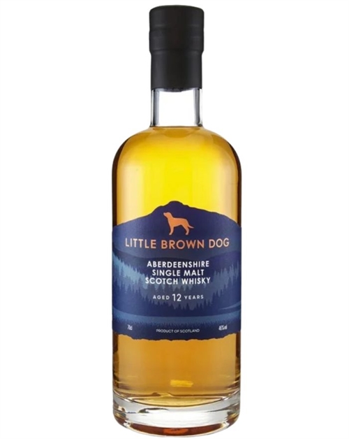 Aberdeenshire Batch 1 Glen Garioch 12 år Little Brown Dog Single Highland Malt Scotch Whisky 46%