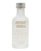 Absolut Miniature Vanilia Svensk Vodka 5 cl 40%