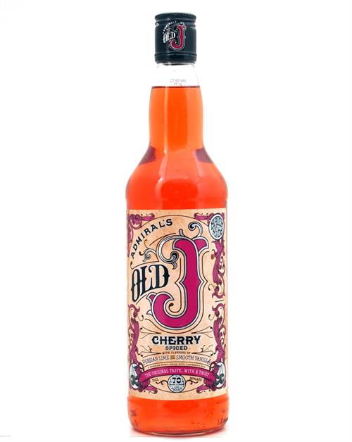 Admirals Old J Cherry Spiced Rom 70 cl 35%