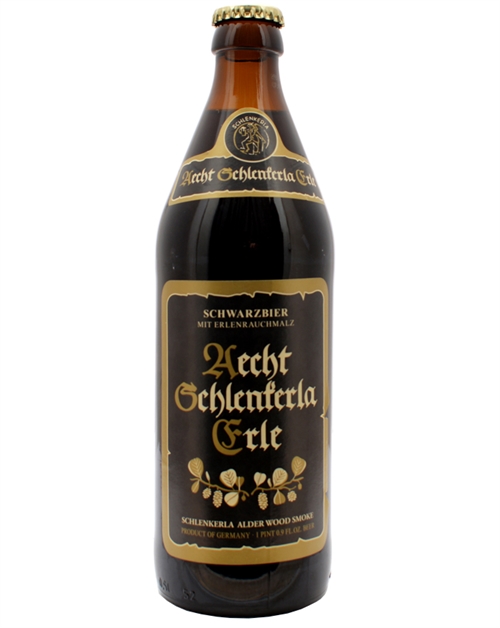Heller-Brau Aecht Schlenkerla Erle Schwarzbier Tysk Sortøl Øl 500 ml 4,2%