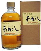 Akashi White Oak 5 år Single Malt Japanese Whisky 50 cl 45%