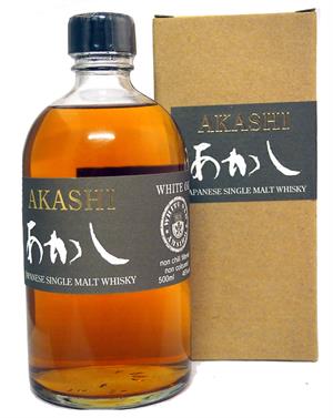 Akashi White Oak Distillery - Eigashima Single Malt Japanese Whiskey 50 cl 46%