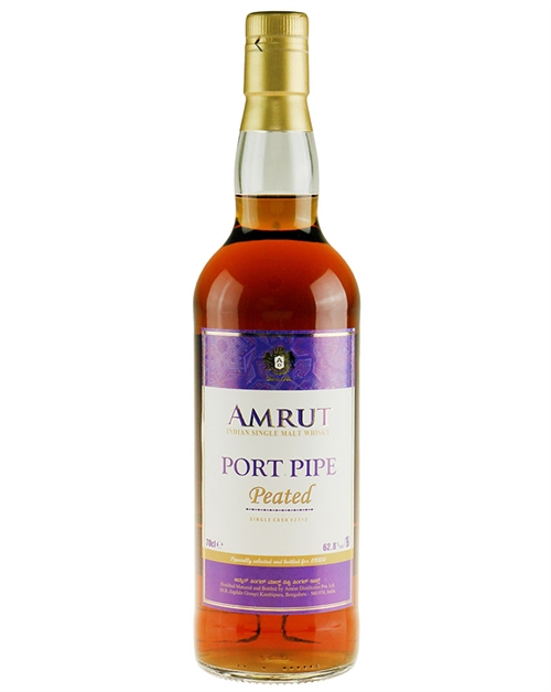 Amrut Port Pipe Peated LMDW Cellar Book Indian Single Malt Whisky 70 cl 62,8%