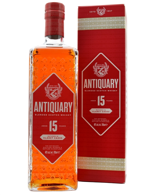 The Antiquary 15 år Claret Cask Matured Blended Scotch Whisky 70 cl 40%