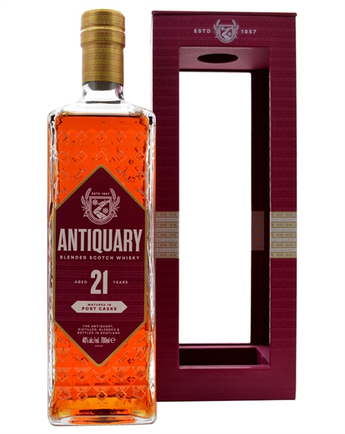 The Antiquary 21 år Port Cask Blended Scotch Whisky 40%