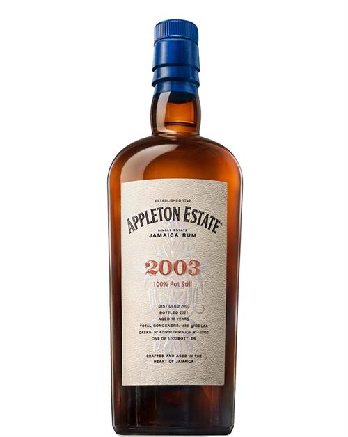Appleton Estate Hearts Collection 2003 Velier Jamaica Rom 70 cl 63%