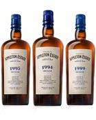 Appleton Estate Hearts Collection Velier 1994/1995/1999 Jamaica Rom 3x70 cl 60-63%