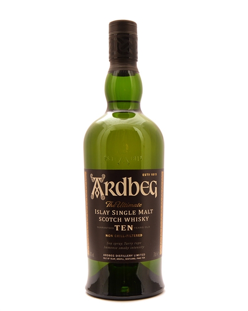 Ardbeg Ten 10 år The Ultimate Single Islay Malt Scotch Whisky 70 cl 46%