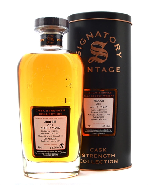 Ardlair 2011/2023 Signatory Vintage 11 år Highland Single Malt Scotch Whisky 70 cl 62,5%