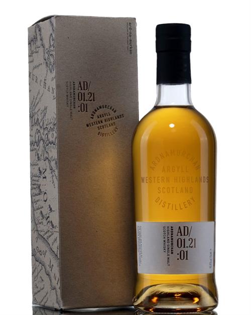 Ardnamurchan AD 01.21:01 Highland Single Malt Scotch Whisky 70 cl 46,8%