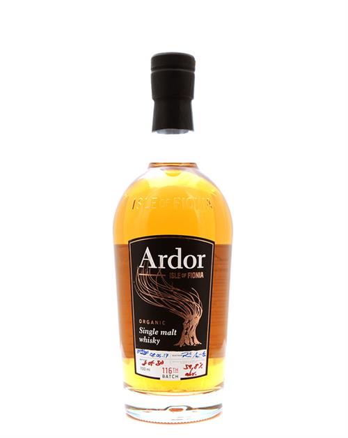 Ardor Isle Of Fionia Organic Batch 116 Dansk Single Malt Whisky 59,8%