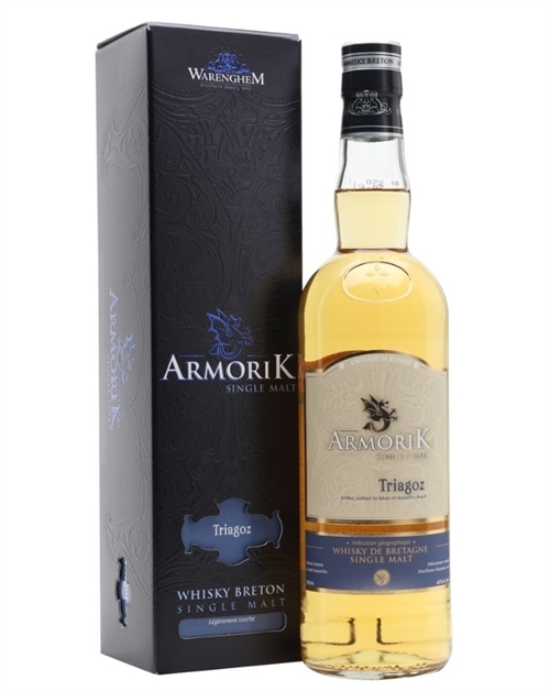 Armorik Triagoz 1nd Lightly Peated Warenghem Frankrig Single Breton Malt Whisky 46%