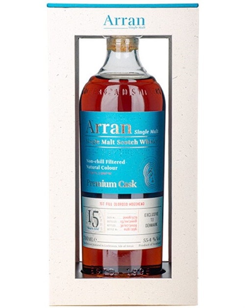 Arran 2008/2024 15 år Premium Oloroso Cask #979 Single Island Malt Whisky 55,4%