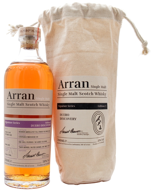 Arran Duero Discovery 12 år Edition 3 Single Island Malt Whisky 70 cl 50%