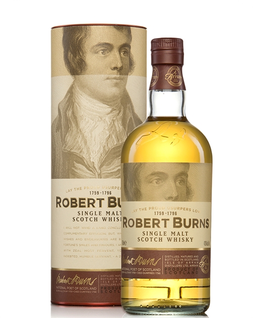 Arran Robert Burns Single Island Malt Whisky 43%